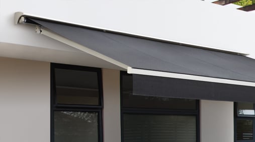 An optional Rain Hood provides improved protection for your awning from the elements